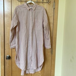 Long Button Down Shirt from Anthropologie